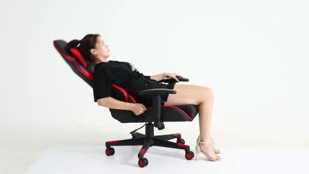 Sedia da gioco da corsa per sedia da ufficio regolabile in pelle PU all'ingrosso all'ingrosso della fabbrica OEM