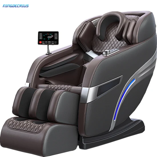 Ningdecrius Portable Zero Gravity 2022 4D Zero Gravity Shiatsu Prezzo di lusso Reclinabile Shiatsu all'ingrosso Elettrico Massaggiatore completo per il corpo Poltrona da massaggio a gravità zero